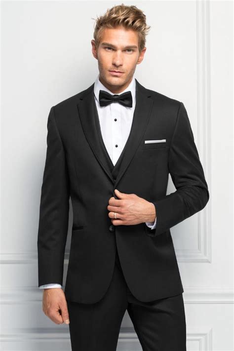 michael kors black stearling ultra slim fit weddding|Michael Kors Black Sterling Wedding Suit .